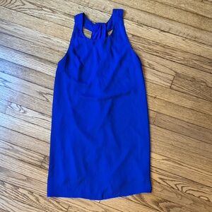 Vibrant Blue Sleeveless Dress